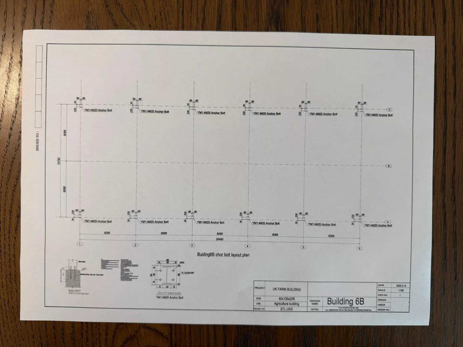 Hală metalică portal frame galvanizată – 30m x 12m x 6m – Nouă / Neutilizată