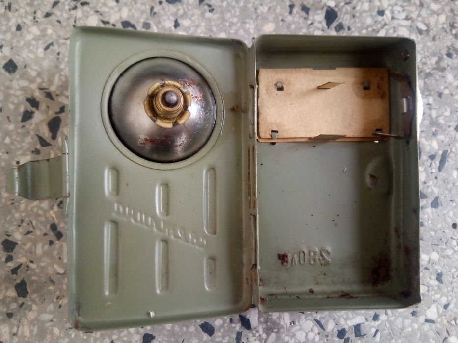 Стар  метален фенер колекционерски