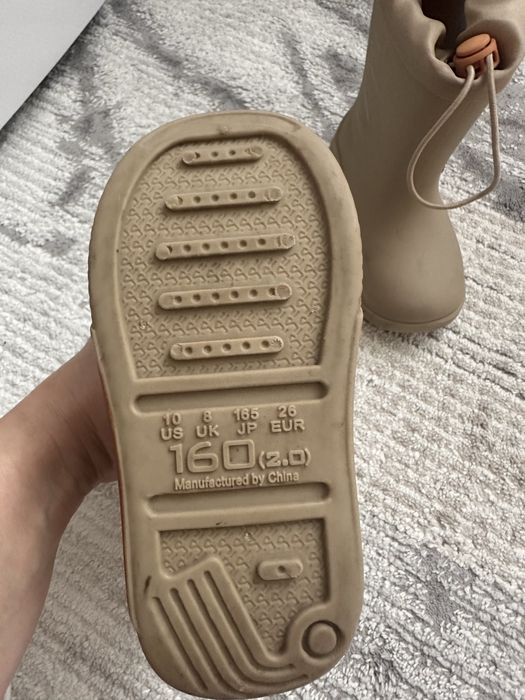 Сапоги резиновые детские