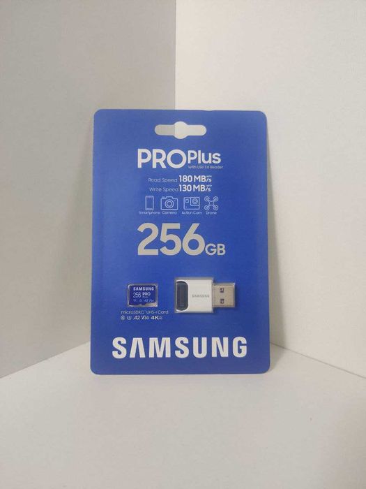 Карты памяти Samsung PRO Plus 256gb
