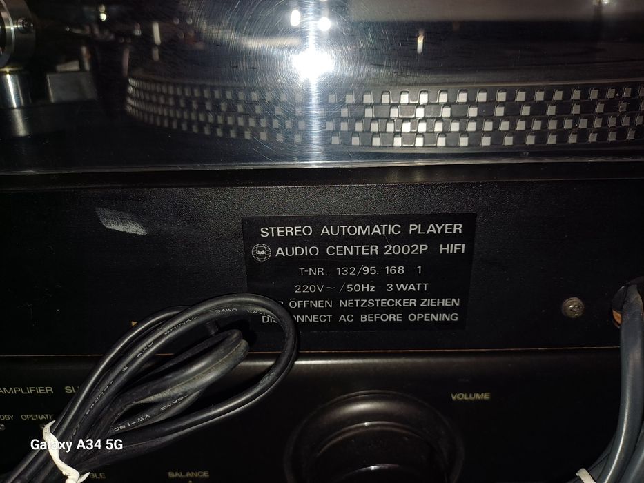 Pick-up Studio ac 2002P hi-fi Sanyo