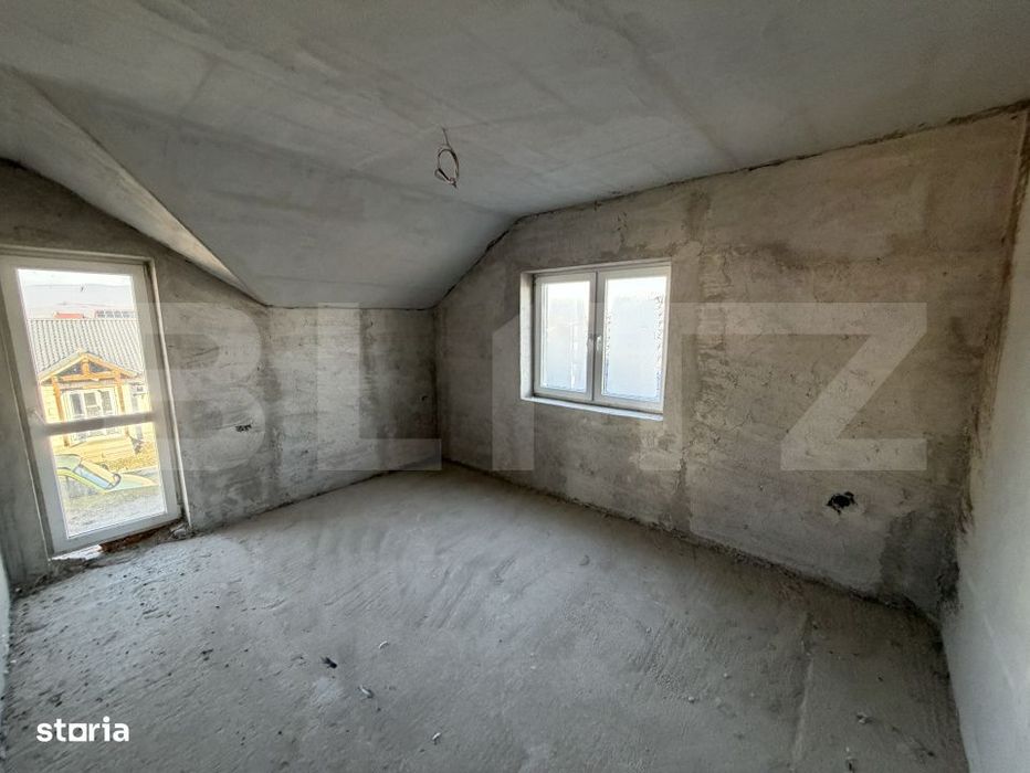 Casa P+1 semifinisata, 250 mp, garaj, teren generos, zona Partos