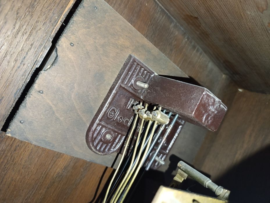 Часы напольные дубовые