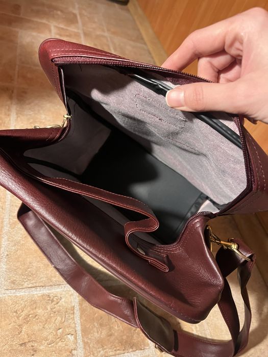 Елегантна чанта за документи от еко кожа