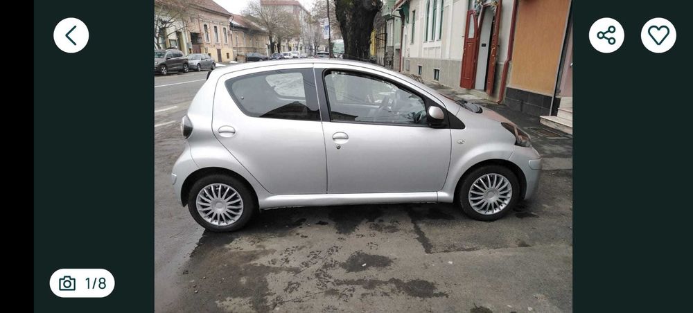 Toyota Aygo 1.0i benzina 2012 euro 5