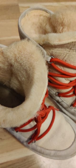 Ghete UGG, bej/nude, originale, mărimea 38