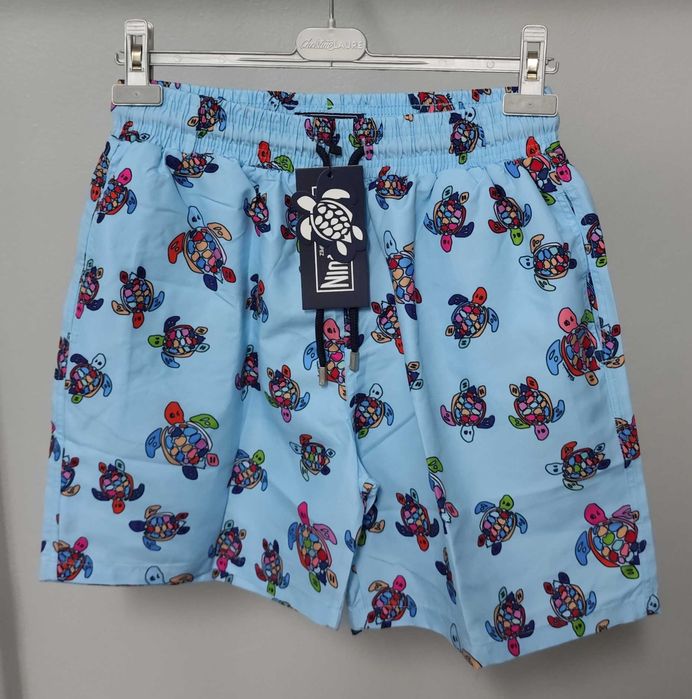 2025 Бански мъжки нови шорти бързо съхнене Vilebrequin бански костюм