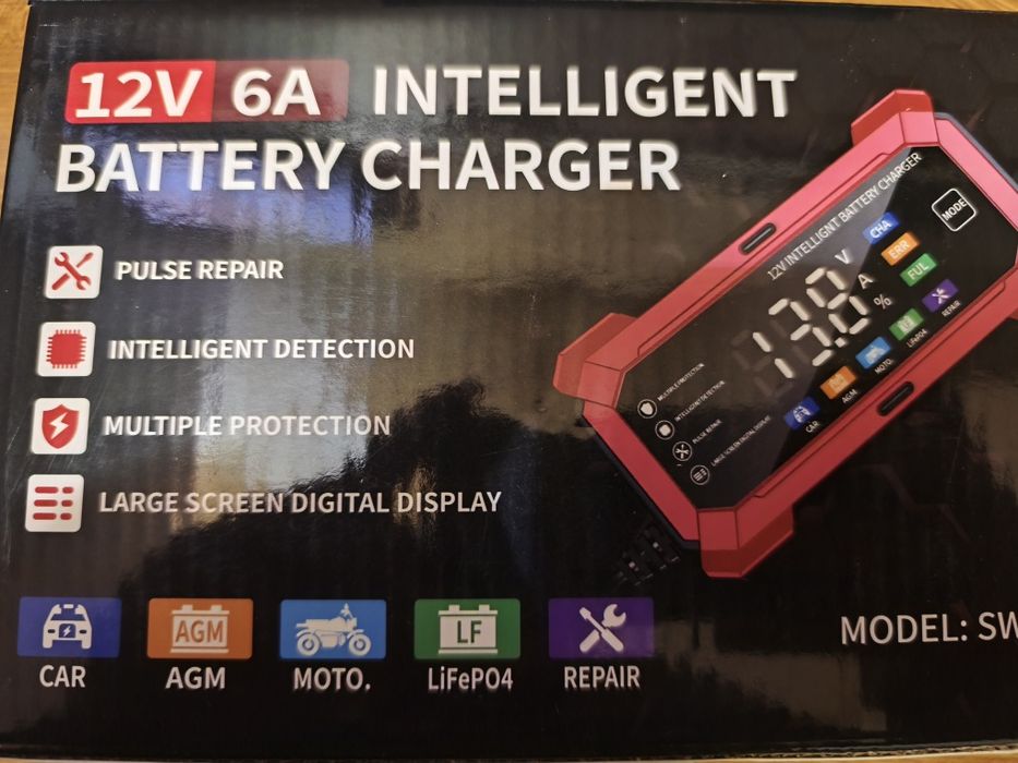 Redresor incarcator baterie auto-moto cu funcție de regenerare