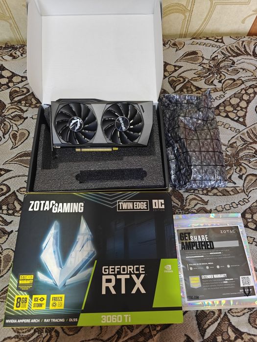 RTX 3060 Ti 8Gb Видеокарта