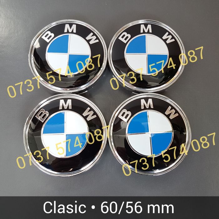 Capace jante BMW si embleme BMW Seria 1, 2, 3, 4, 5, X,1 X,3 X5, X6