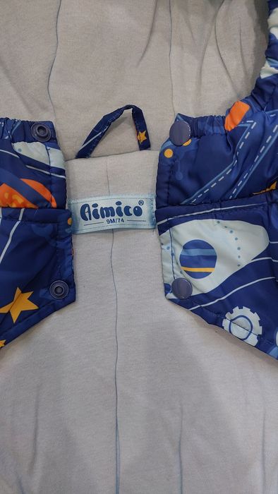 Демисезонные детский комбинезон 74см