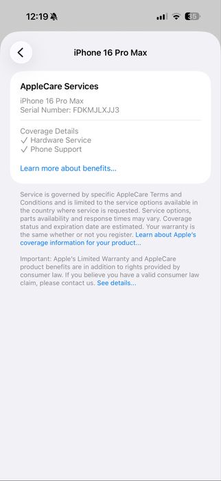 512GB iPhone 16 Pro max*ЛИЗИНГ 73лв/м NATURAl DESERT айфон 16 про макс
