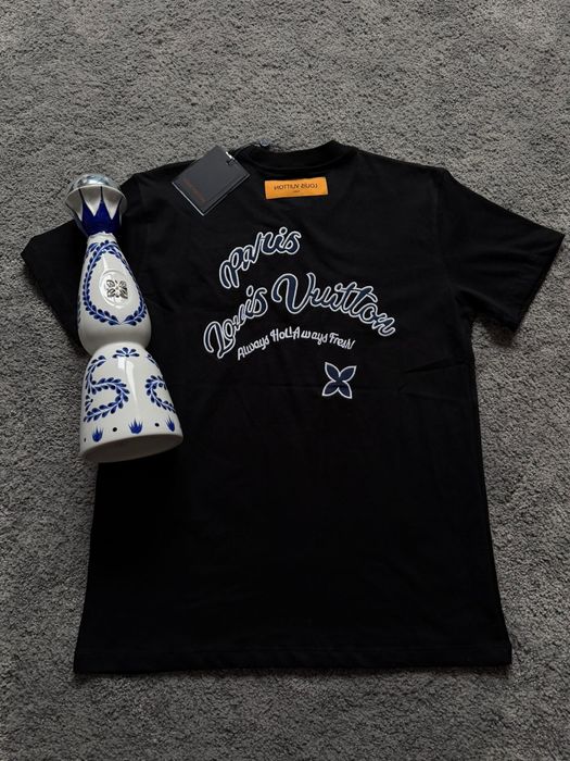 Tricou Louis Vuitton gucci negru