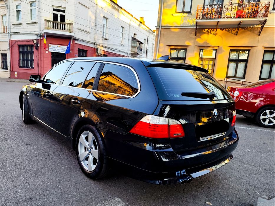 BMW e61 525XD 197CP LCI 3.0D, Înm Ro 2025, Fiscal la zi, întreținută