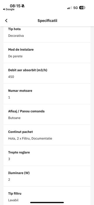 Hota decorativa Gorenje