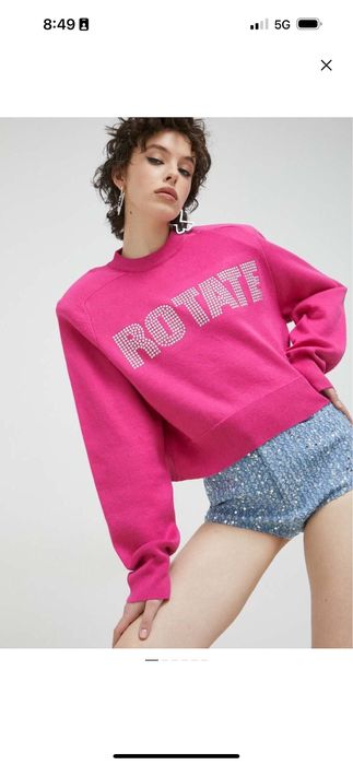 Вълнено палто Patrizia Pepe ,кашмирен пуровер Rotate