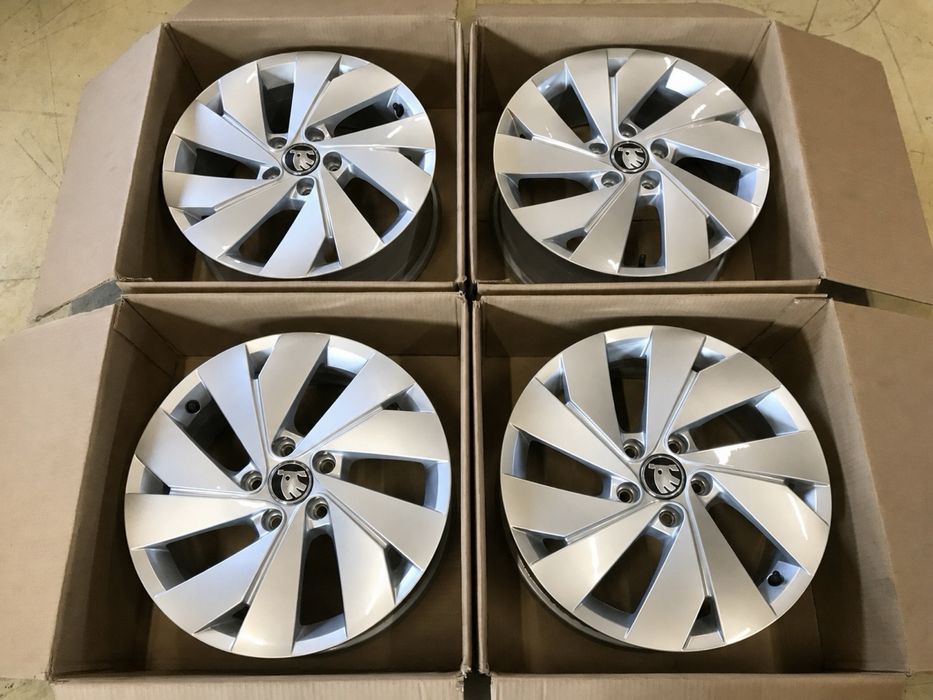 Jante 17 VW Golf 8 7 6 5 Jetta Caddy Touran Tiguan T Roc Skoda Octavia 2 3 4 Karoq Seat Ateca Leon MG ZS EV HS 5X112 originale