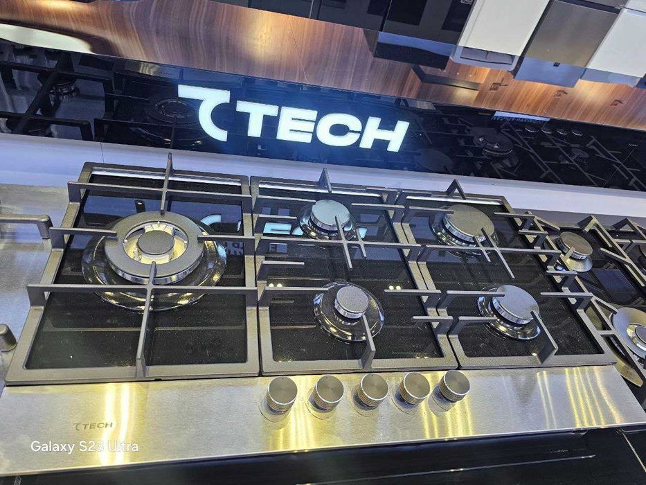 Варочная панель пять конфорок 7TECH + Доставка