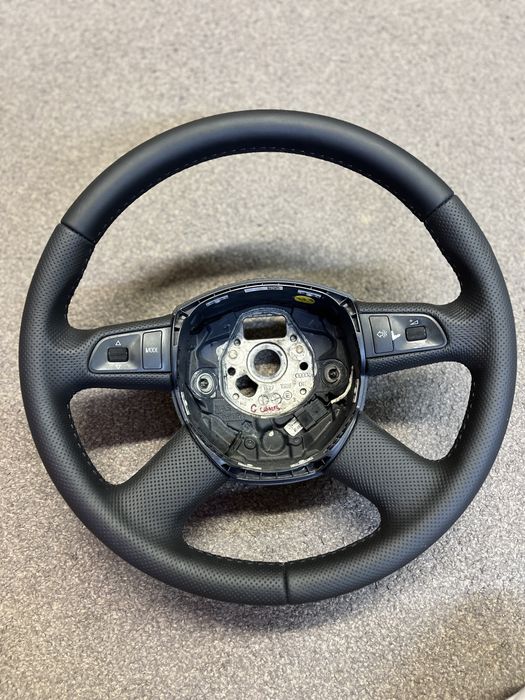 Volan piele Nappa perforata naturala Audi A4 B8 2007-2011