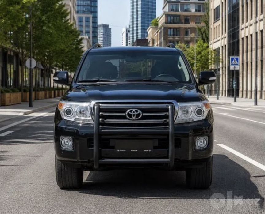 Защита бампера Toyota Land Cruiser 200