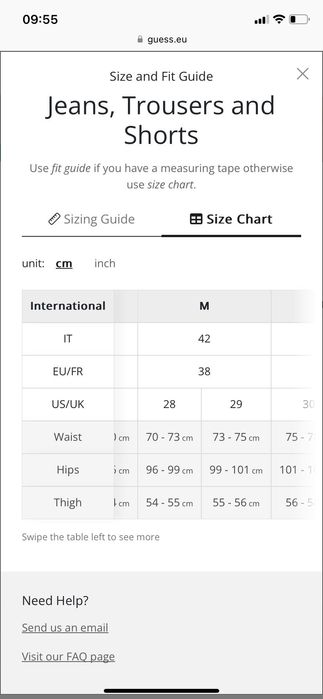 Ново! Calvin Klein дамски деним в кафяв цвят