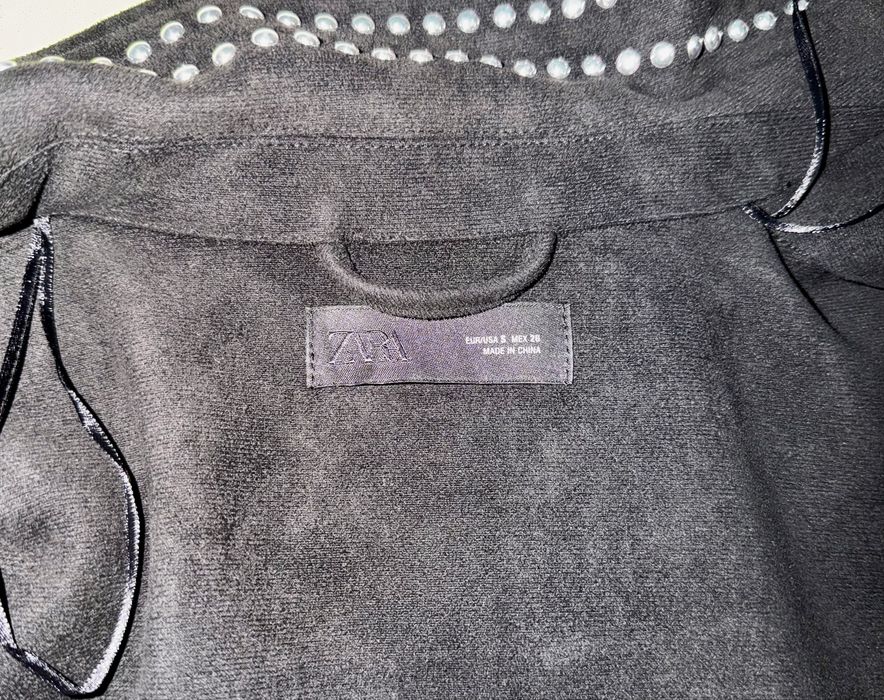 Замшивая куртка Zara
