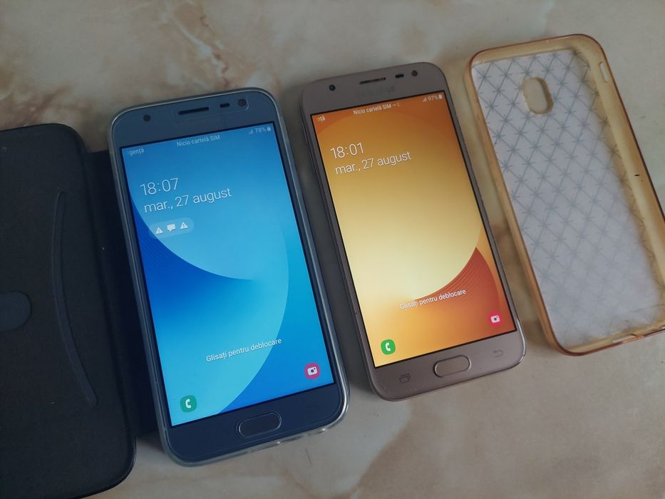 Vând Samsung Galaxy J3 2017 Black Duos [necodat] //poze reale