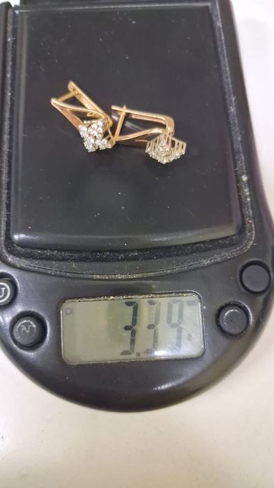 Кольцо и сережки