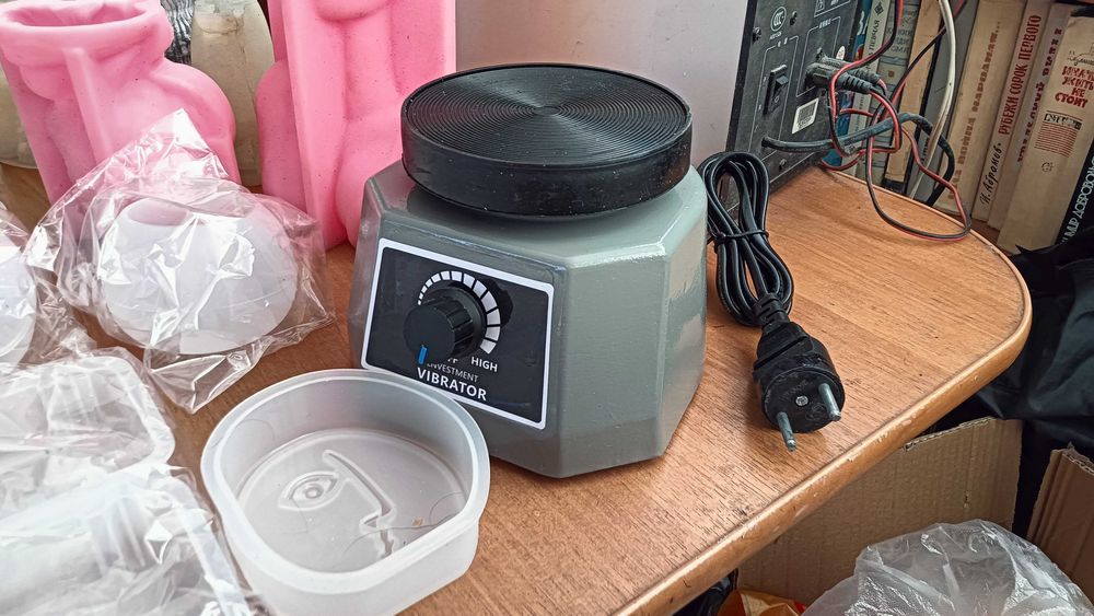 Силиконовые формы + вибростолик