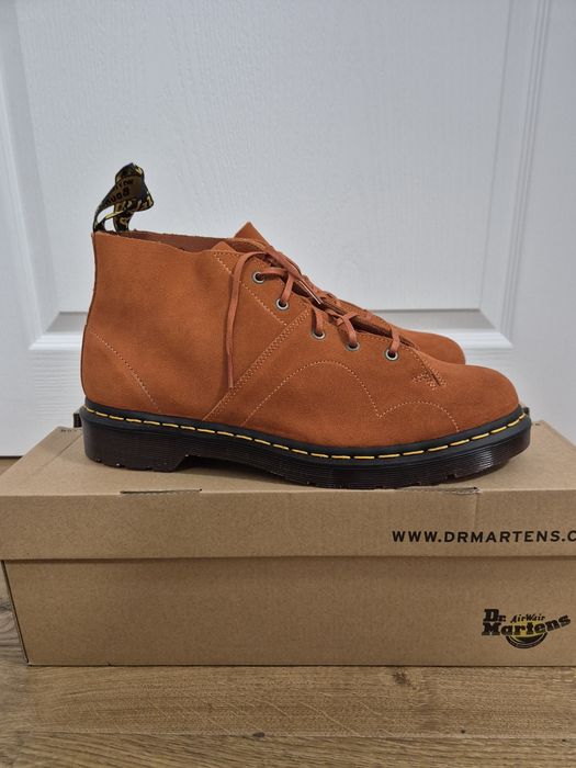 Dr. Marten Church Suede Monkey Boots