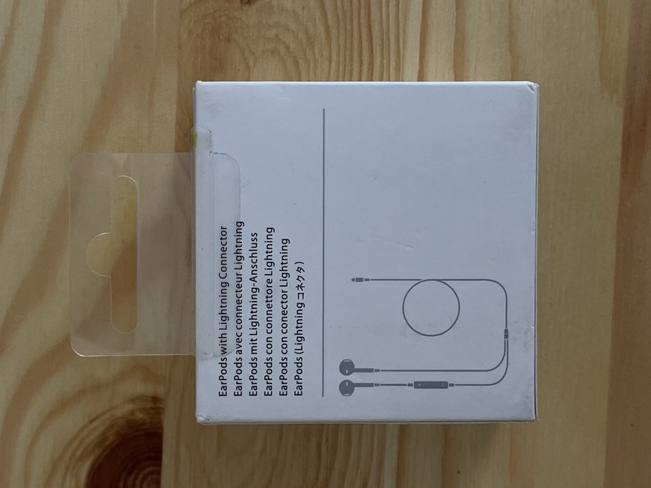 Casti Apple EarPods lightning originale