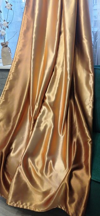 Шторы блэкаут «Бронзовый металлик»