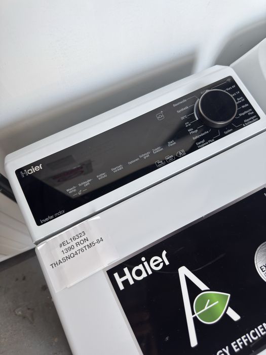 Mașină de spălat rufe verticală Haier THASNQ476TM5-84