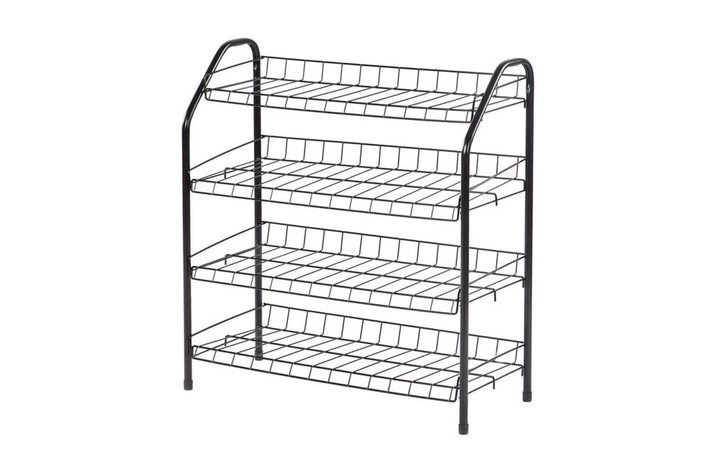 Этажерка полка для обуви разборная узкая