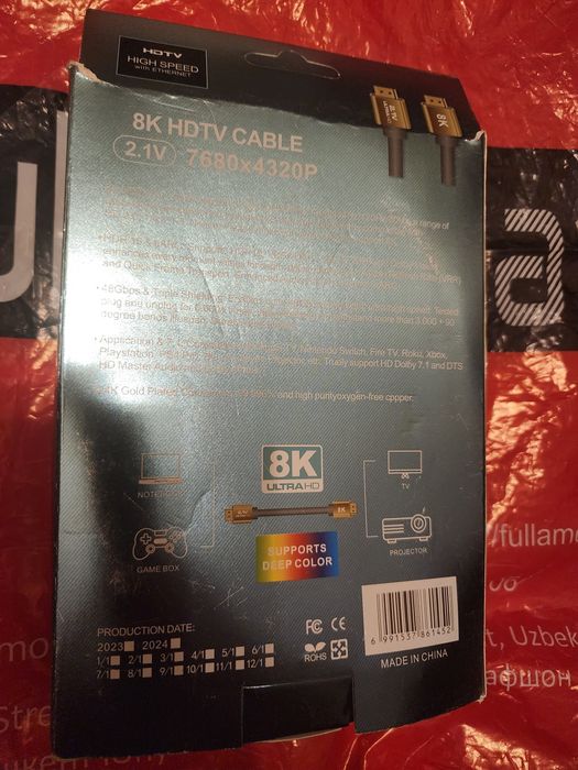 Продам HDMI кабеля 3м