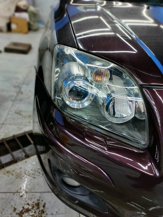 Установка линз би лэд