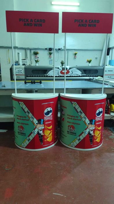 Masă sampling personalizată  - pentru evenimente