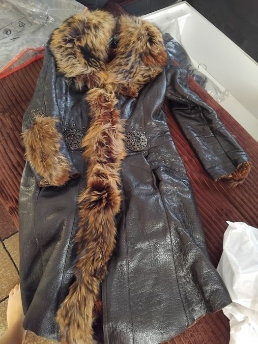 Срочно продам дублёнку кожаную