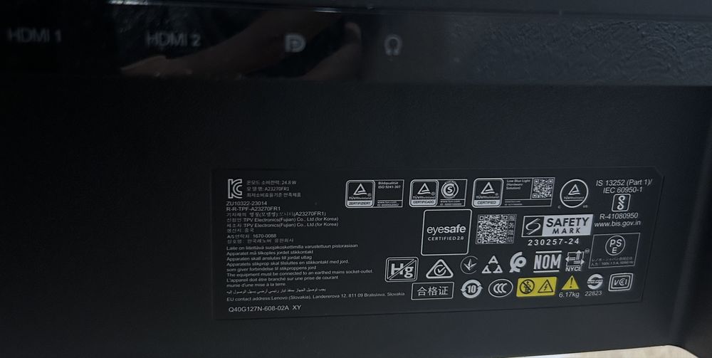 Monitor Lenovo Gaming