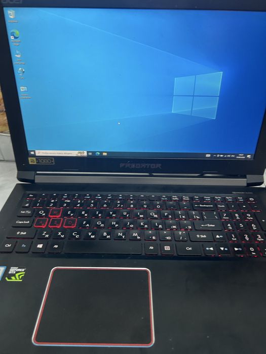 Игровой ноутбук Acer predator helios 300 series