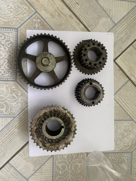 Шкивы грм и прочие Toyota lexus бу и новые.