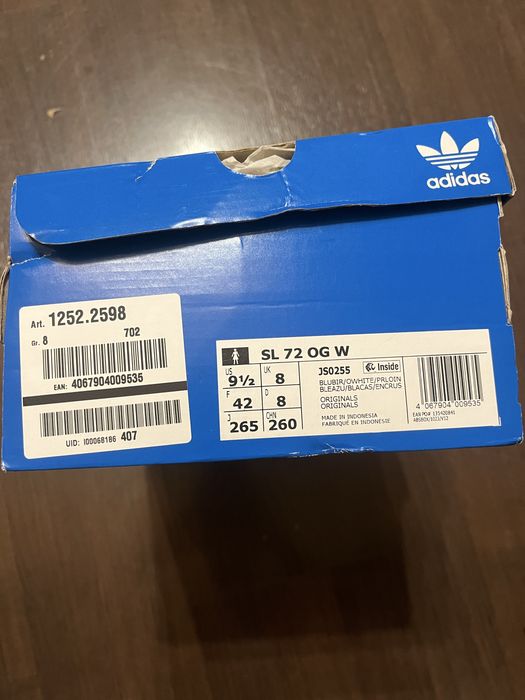 SL 72 OG W чисто носи