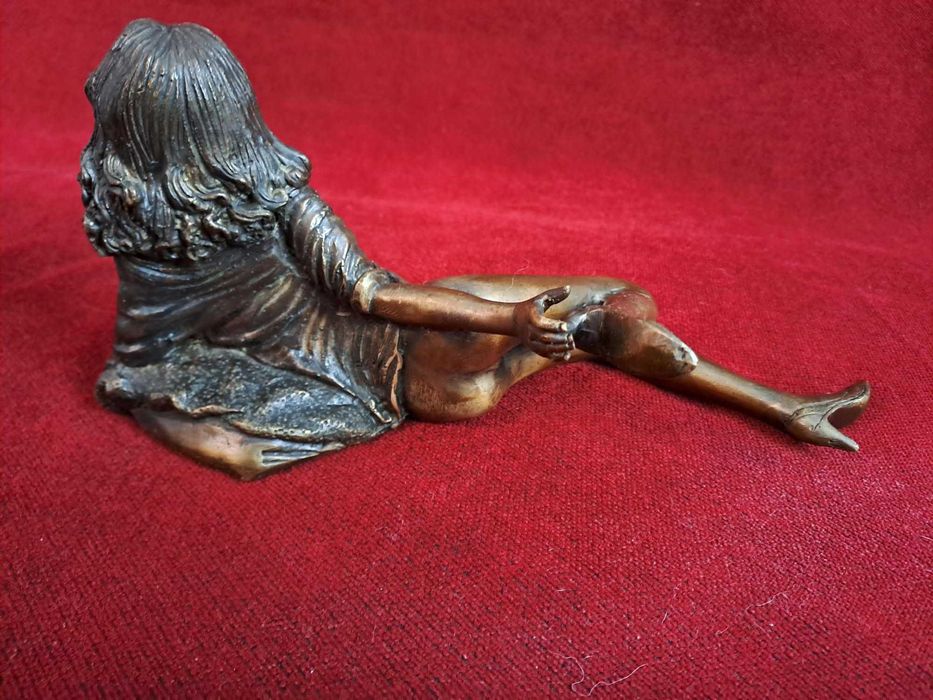 statueta bronz nud 25,5 cm