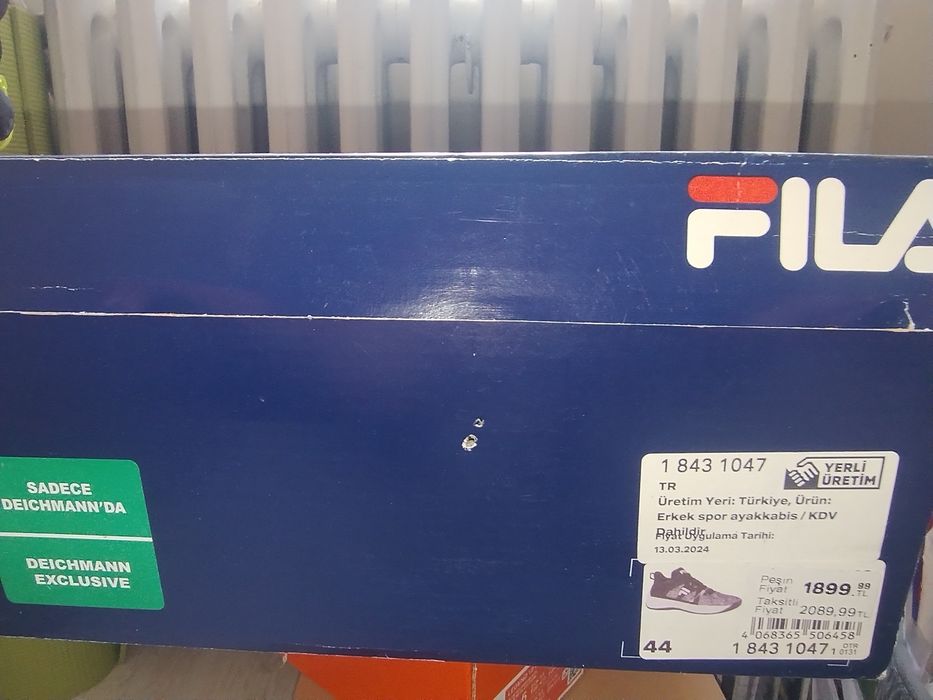 Маратонки FILA , високи