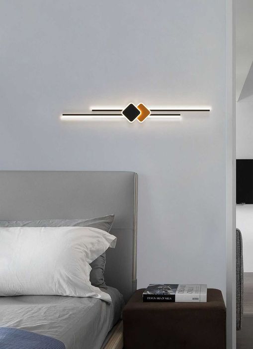 Луксозна ИНТЕРИОРНА LED ЛАМПА Коридор плафон лед абажур спалня хол дет