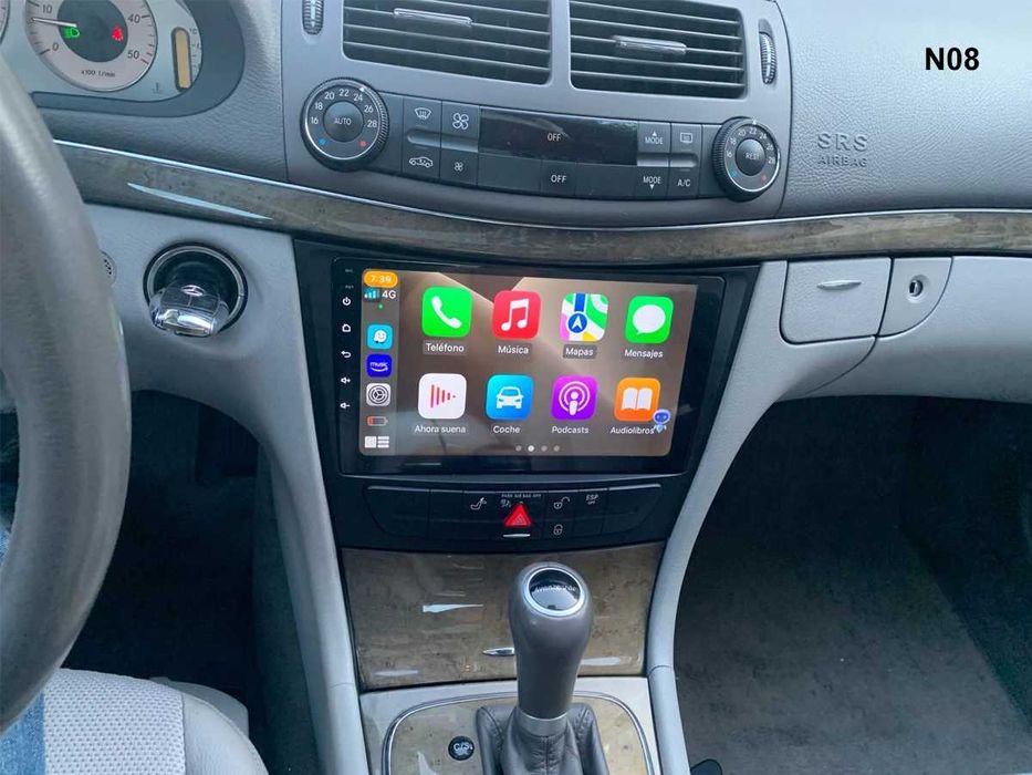 Sistem navigație de înaltă calitate cu GPS încorporat Mercedes W211