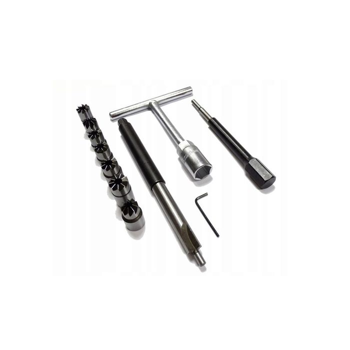 Set freze pentru reconditionat scaun injectoare, 17 piese, Silver