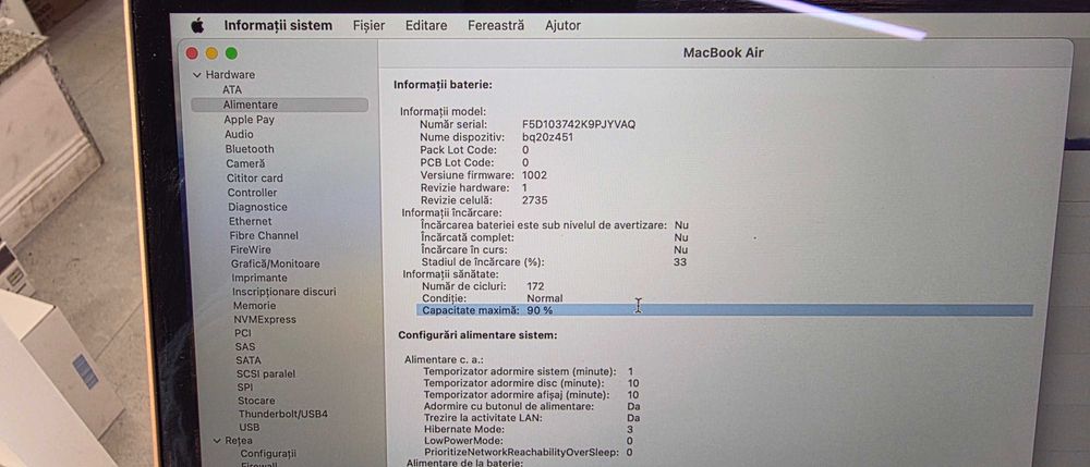 Macbook Air 13" M1 512Gb SSD, 8GB Ram | Factura & Garantie | Buy-Back