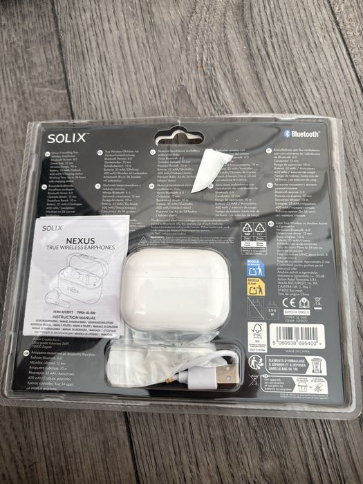 Продавам слушалки solix  sl500+ подарък втори слушалки