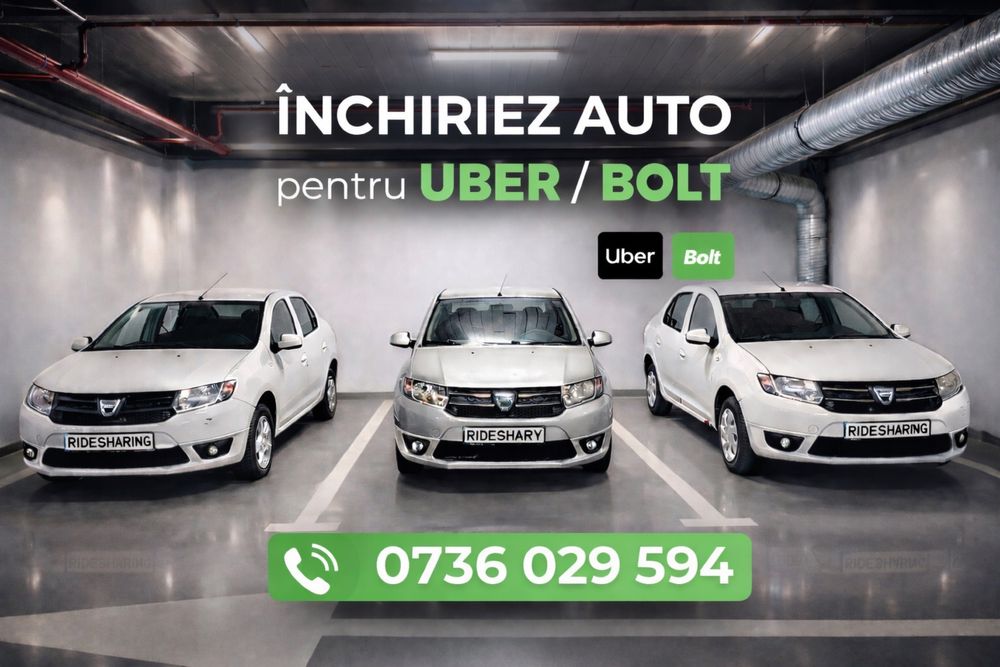 De inchiriat pentru uber/bolt